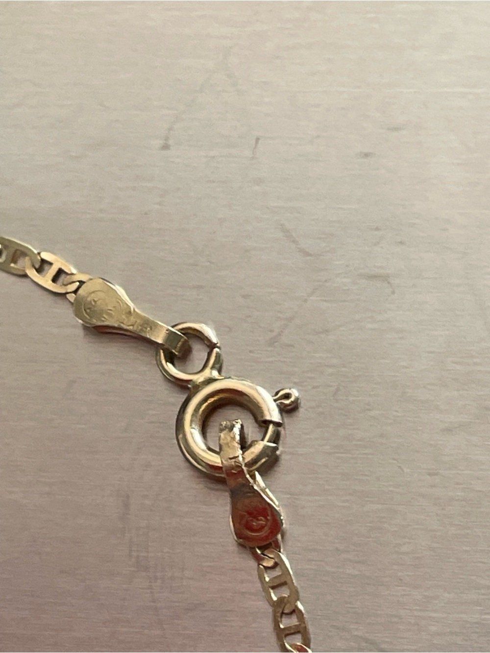 14k YG MARINERS CHAIN 22” 1.1mm - Picture 8 of 11
